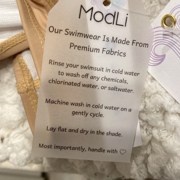 Maley solid 10 racer back swim bra size XL. NWT - Picture 5 of 5